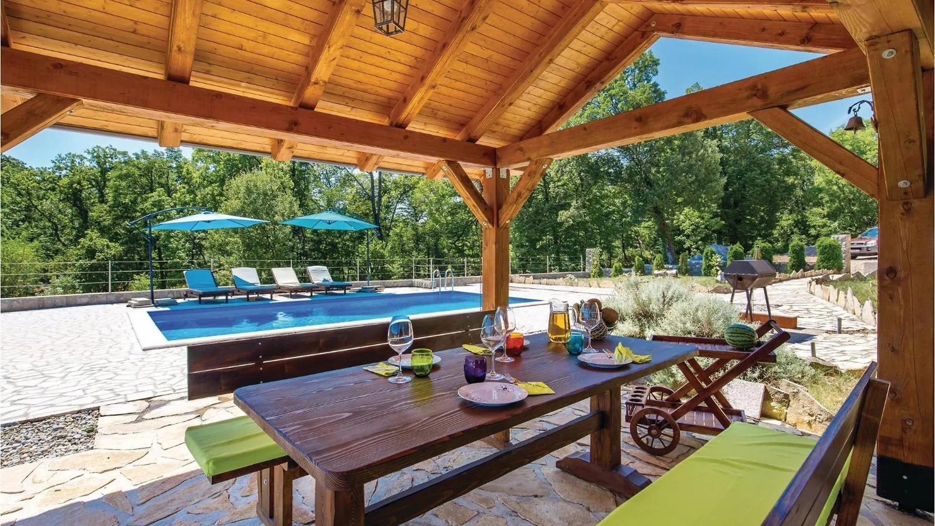 Holiday home 4 Bedroom Stunning Home In Viskovo Bezjaki Croatia